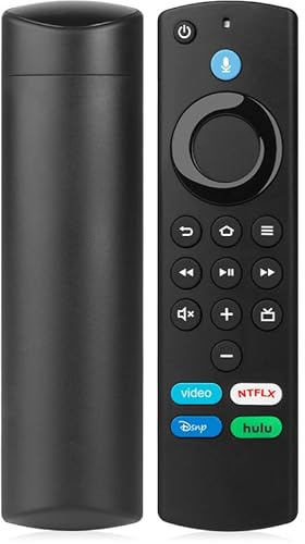 Telecomando vocale di ricambio compatibile con Fire Smart TV Stick & Cube, telecomando universale per TV compatibile con Hisense, TCL, serie Insignia, per Smart TV Stick (4K/4K Max/Lite/2a/3a