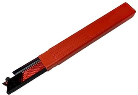Reflex varningstriangel Triangel Reflekterande Varning Stativ Fällbart Nödhaveri Röd Reflex(Red)