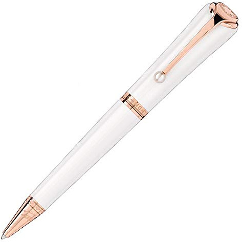 Montblanc Muses M.Monroe Special Edition White Resin Ballpoint Pen 117886