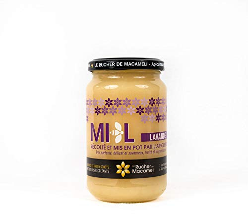 Miel de Lavande - Drôme - Rhône Alpes - Le Rucher de Macameli - pot 500g