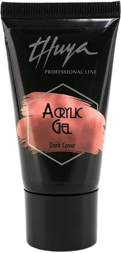 THUYA Acrylic Gel Dark Cover 30G, Noir, Estandar