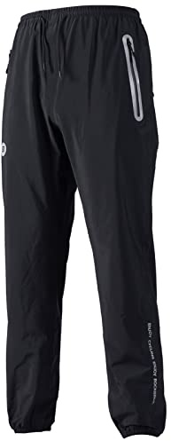 ROCKBROS Regnjacka TRainpants Män Kvinnor Vattentät Regnponcho Extended Regnjacka Utomhus för Cykling, Löpning, Träning, Vandring, Bergbestigning