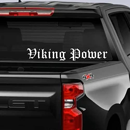 myrockshirt Viking Power Wikinger Kabine Fahrerhaus Führerhaus Farbe&Größe wählbar, Camper Wohnwagen Wohnmobil Pickup Van Auto