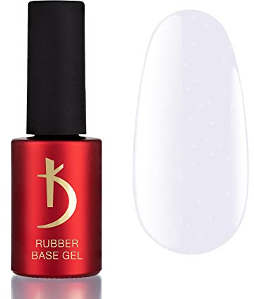 Kodi Professional - Vernis Semi Permanent - Lilas Opale Chatoyant - Vernis gel uv semi permanent gel ongle -7ml- Rubber Base Gel Lilac Shimmer - Base Coat - UV LED