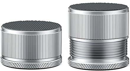 4 Stück Möbelerhöhung aus Aluminiumlegierung, 4,2 cm Verstellbare Möbelerhöher Betterhöhung Tischerhöher, Betthöher, Sofaerhöher, Tischerhöhung, Rutschfeste Möbelerhöhung für Betten Sofa Tisch Schrank