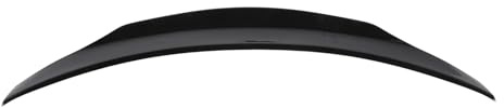 Heckspoiler, Glänzend Schwarz, Heckspoiler für Kofferraumdeckel, Heckflügel, Lippenspoiler für W205 C63 C160 C180 C200 C250 C300 C400 C450 C43 AMG PSM