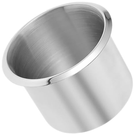 HIAKDOFT Portabicchieri in Acciaio Inox per Auto e Barche Portabevande da Esterno Resistente e Pratico per Roulotte Camper e Tavolo da Poker Design Elegante e Portatile