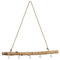 MACOSA CP52308 - Ramo Decorativo in Betulla Con Gancio da Appendere, Asta in Legno, Decorazione da Appendere