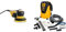 Mirka DEROS 550CV / Ponceuse électrique, 125 mm, course 5 mm / MID5502022 + Aspirateur industriel Aspirateur eau et poussière