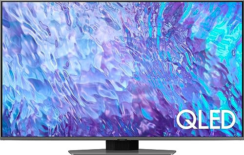 Samsung QLED 4K Q80C 55 Zoll Fernseher, Neural Quantum Prozessor 4K, Motion Xcelerator Turbo+, Quantum HDR+, Smart TV, (Modell 2023, 55Q80C)
