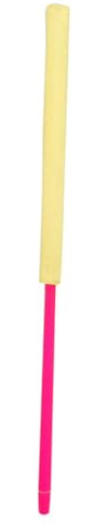 HEMOTON Yellow Flute Cleaning Rod Lightweight Plastic Lint Instrument Cleaning Accessory Convenient to Use for Flute and Clarinet Instruments