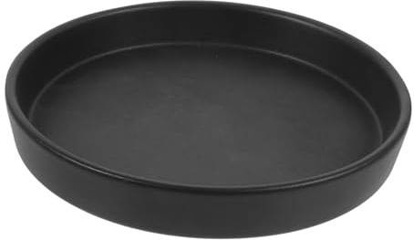 Toddmomy Plateau de Drainage Rond Céramique pour Pot de Fleurs sous Plat pour Plantes Intérieur et Extérieur Votre Espace Propre et Sec