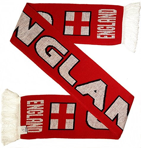 Euroscarves England Fußball Strickschal Schal