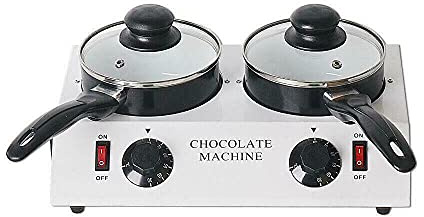Bulipu 80W Electric Chocolate Melting Machine Melt Chocolate Cream Butter Chocolate Meltin Pot