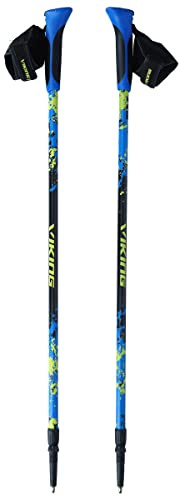 Viking Stavar Pro Nordic Walking stavar (650/22/5190/15/UNI) Trekking, anti-chocksystem, handske med clip-on-system, dämpning, ulminium, ultralätt, uni