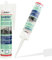 dubaust SAS24 silicone sanitario elastico durevole resistente alla muffa bagno cucina doccia locali umidi cartuccia 310ml (grigio sanitario)