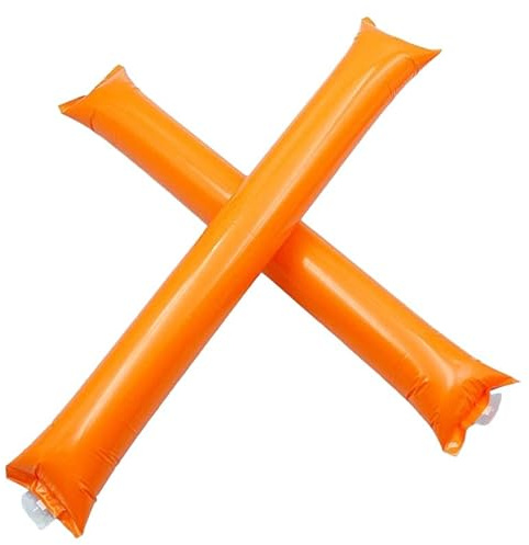 Pandiui23 Pack 30 Pares de Aplaudidores hinchables ruidosos de plástico. Artículos de Fiesta y animación. Palos cotillón Ideales para fútbol, Fiestas, cumpleaños, comunión