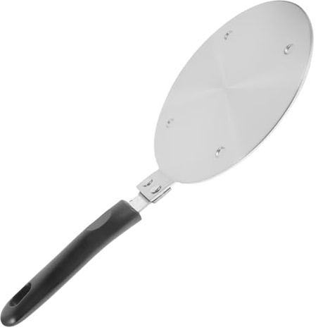 UTHCLO Plaque Diffuseur de Chaleur Acier Inoxydable avec Poignée Amovible Adaptateur pour Cuisinière à Induction et Gaz Améliore la Répartition de Chaleur et Accélère Thawing