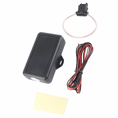 Hosioe Modulo Bypass Immobilizzatore da 12 V per Avvio Remoto - Compatibile con Auto con Chiave Chip - Installazione Semplice e Design Sicuro