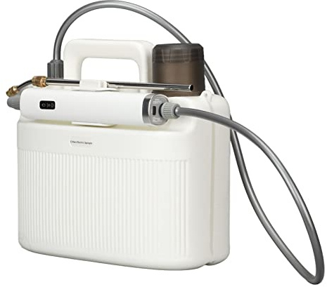 Pulvérisateur à Piles 5L, Pulvérisateur à Pompe de Jardin électrique intégré dans Une Batterie au Lithium, Pulvérisateur de Jardin à Dos Rechargeable par USB pour Désherber,