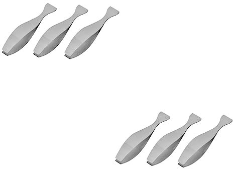 Beavorty 6pezzi Pinza Multiuso Inossidabile Per Rimozione Pelo Animale Da Strumento Ergonomico Per Cucina e Bellezza Facile Da Pulire Lavastoviglie Utensile Per Disossare e Styling