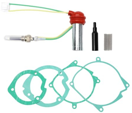 Effitnee Air Diesel Parking Heater 2 KW 5 KW 8 KW Ceramic Glow Plug, 12V Universal Auxiliary Diesel Heater for Car Truck Boat 7PCS Diesel Heater Glow Plug