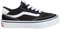 Vans Brooklyn LS, Zapatillas Unisex niños, Suede Canvas Black White 27 EU