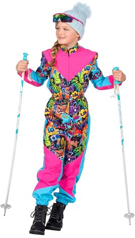 WILBERS & WILBERS - Costume da bambino Tuta da sci retrò