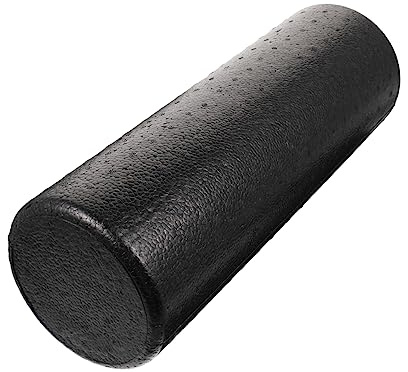 TOYANDONA Yoga -Säulenschaumrolle weiche Rolle Muskel Pilates-Roller tief eng Übungsrolle Rollen Nackenrolle Yoga -Zubehör Rolle für Yoga Yoga-Massagerolle Armrolle Körperrolle epp Schwarz