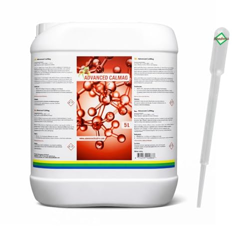Weedness Advanced Hydroponics CALMAG 5 Liter - Blütephase Grow Anbau Indoor Dünger Bio Tomaten Gurken Flüssigdünger Organischer