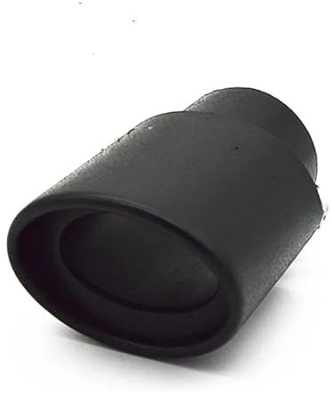 Endschalldämpfer Für Fiat Auto Auspuff Schalldämpfer Rohr Spitze Edelstahl Zubehör(Blue Straight Style)