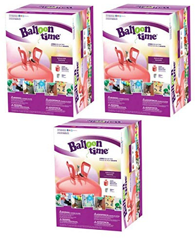 Balloon Time Jumbo 12 Helium Tank Blend Kit (3 Boxes)