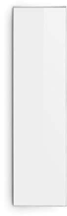 Klarstein Wonderwall - Infrarotheizung mit Thermostat, Infrarotheizkörper mit Carbon Crystal Technik, Wochentimer, Auto-Abschaltfunktion, IP24, 30 x 100 cm Heizpanel, 300 Watt, weiß