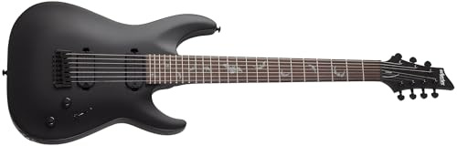 Schecter Damien 7 Satin Black 7-String E-Gitarre