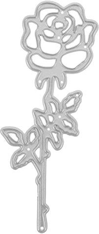 TOPPERFUN Schneideform Für Scrapbooking Carbonstahl Präge-Schablone Für Rosen Für Kartenherstellung Bastelprojekte Und Kreative Einladungen Langlebig Und Präzise