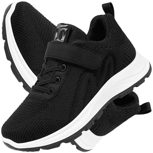 AZMAHT Sandales Hallux Valgus Femme Pantoufles Diabétiques Femme Chaussure Orthopedique Diabetique Homme Baskets sans Lacets Chaussure de santé,Noir,39/245mm