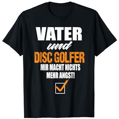 Vater und Disc Golfer Disc Golf Sport Golfing Discgolf T-Shirt