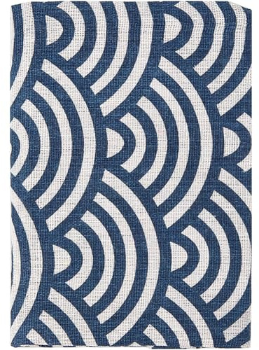 craspire Buchumschlag Passend Für Größe A6 6,3 x 4,3 Zoll Weicher Leinenstoff Japanische Meereswellen Waschbare Buchhülle Hardcover Taschenbuch Softcover Buchschutz Für Buchliebhaber Klassenzimmer