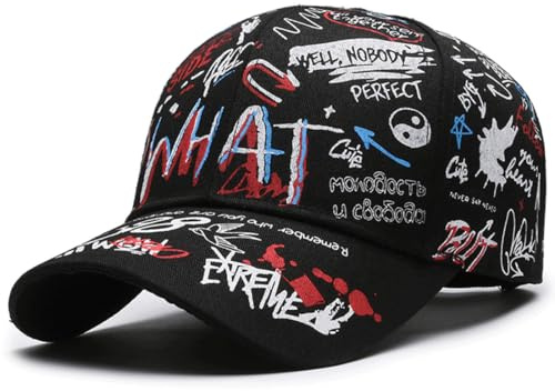 Casquettes de Baseball pour Homme et Femme 100% Coton Casquette de Baseball de Sport décontractée Casquette de sécurité Style Baseball avec Coque Rigide en ABS Respirante