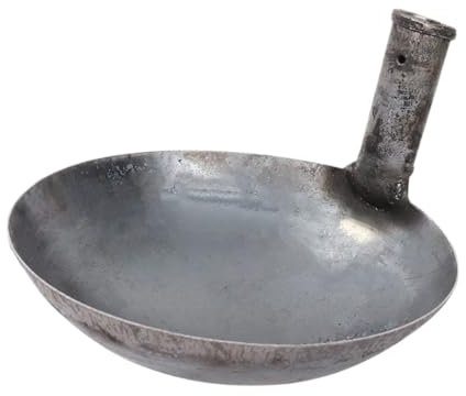 Cucharón de Agua de Hierro Reforzado, Mango Largo, Uso Industrial
