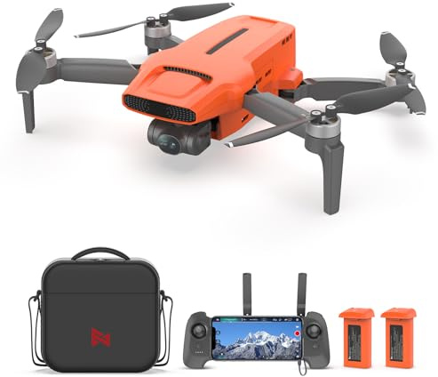 FIMI Mini 3 Drone with Camera for Adults 4K, Upgraded Imaging Module, 3-Axis Gimbal, 9KM HD Transmission, 4K/60fps 48MP Camera, AI Night Vision, Auto Return, Visual Tracking, 64min Flight