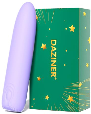 Bullet Vibrator Sex Toyscouples for Women,10 Vibration Modes, Fully Waterproof & 35dB Whisper-Quiet, Mini Rechargeable Clit Vibabrator, Discreet Adult Toys Sex Toy for Female & Couples (Purple)