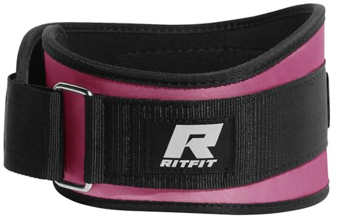RitFit Gewichthebergürtel Herren & Damen 6'' Dip Gürtel | mit Klettverschluss, für Krafttraining, Bodybuilding, Gewichtheben