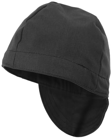 POPETPOP Flame Resistant Welding Beanie for Women and Men, Cotton Sweat Absorbing Welder Cap Windproof and Anti-dust Protection, for Intense Welding Jobs
