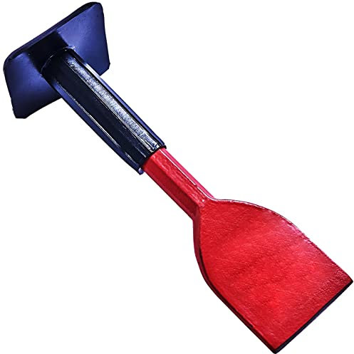 Generic 2-1/4in Brick Bolster Guard Masonry Concrete 60mm (2.25) Heavy Duty Builders Construction Chisel DIY Small Stone Block Cut Blade Shape Hand Tools UK Free P&P