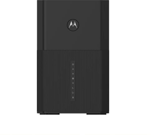 Motorola MT8733 WiFi 6 Router + Multi-Gig Cable Modem + 2 Phone Ports | AX6000 | DOCSIS 3.1 | with Smart Motosync App (Renewed)