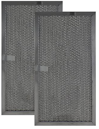 Eopzol Range Hood Aluminum Mesh Grease Filters Replacement for American Metal Filter Company Fits for RHF0608 Models, 6-5/8 x 11-5/8 x 3/8, 2-Pack