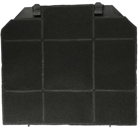 vhbw 1x Filtro de carbón activado compatible con Franke Planar Insel FPL 457 I XS 645 H campanas cocina - 26,5 x 23,5 x 1,5 cm