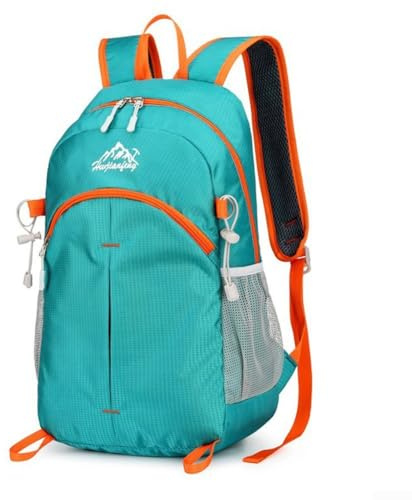 Whychstore Waterproof Travel Hiking Cycling Backpack, Breathable Straps, Laptop Pocket (Green)