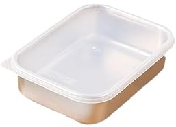 Bqkroa Panierschalen Set 3 Teilig: 25x20x5cm Panierstraße Schnitzel, Edelstahl Panier-Set mit Steakzange und Abwaschlappen, Panierstrasse Edelstahl Schüssel für Fisch, Fleisch und Gemüse